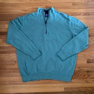 Vineyard Vines 3/4 zip sweater